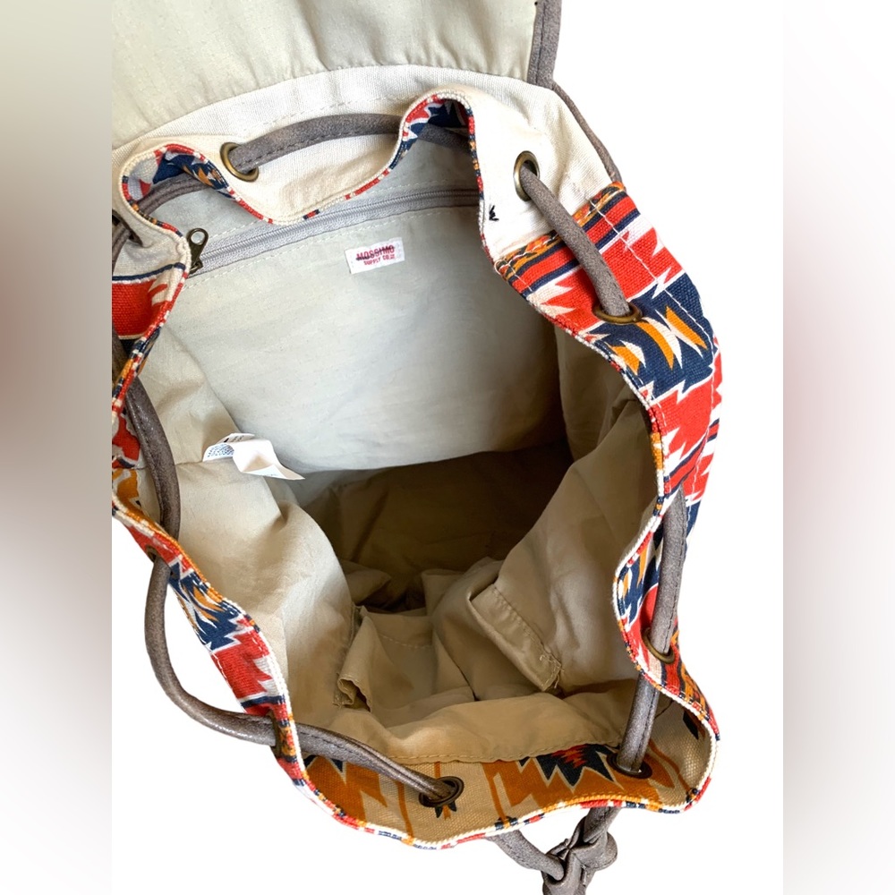 2/$25 Mossimo Aztec Pattern Backpack - Picture 5 of 7